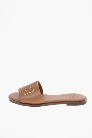 leather INES Slides