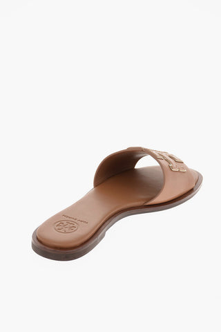 leather INES Slides
