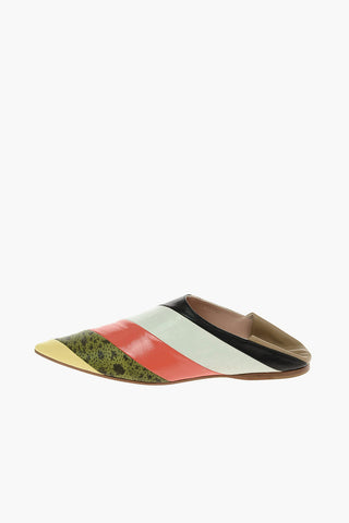 Ballerine in pelle Point toe