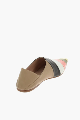 Ballerine in pelle Point toe