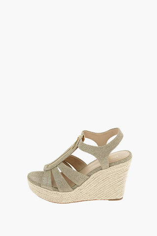 10cm zip closure BERKLEY Wedge espadrilles