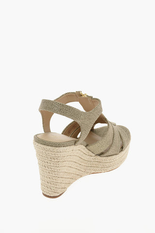 10cm zip closure BERKLEY Wedge espadrilles