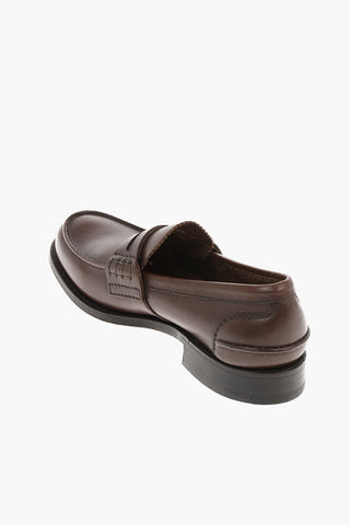 leather PEMBREY loafers
