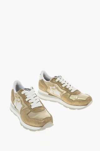 leather and fabric VEGA sneakers