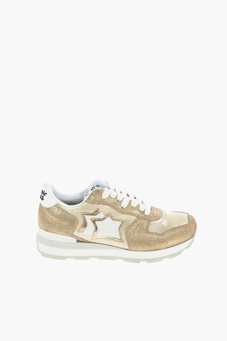 leather and fabric VEGA sneakers