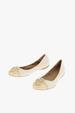 leather Ballet flats