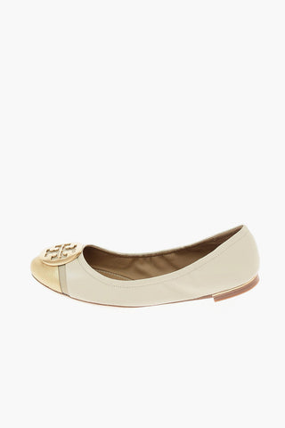 leather Ballet flats