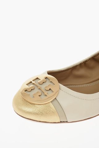 leather Ballet flats