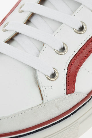 leather High-top Sneakers