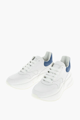 leather Oversize Runner Sneakers