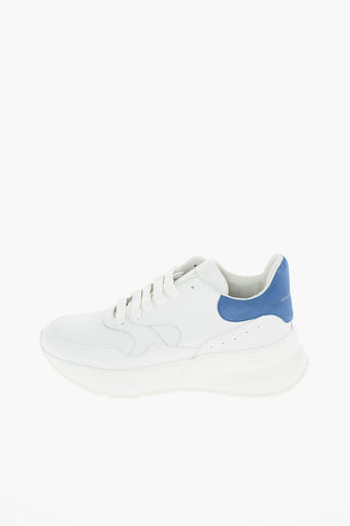 leather Oversize Runner Sneakers