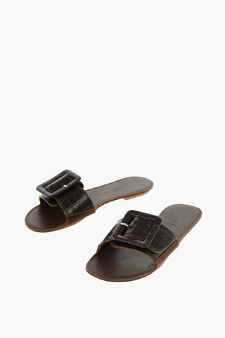 leather THE LOOP Sandals