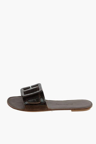 leather THE LOOP Sandals