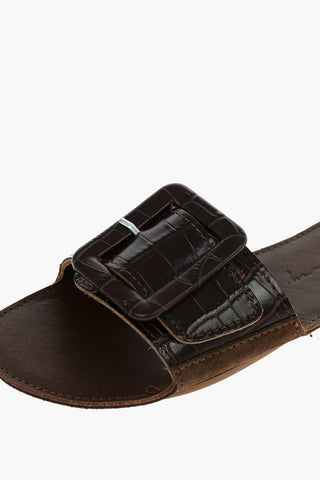 leather THE LOOP Sandals