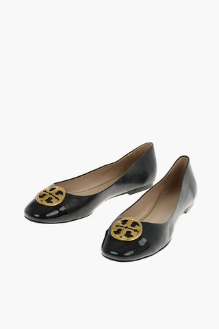 leather Ballet flats