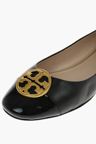 leather Ballet flats