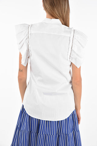 puffed sleeve blouse