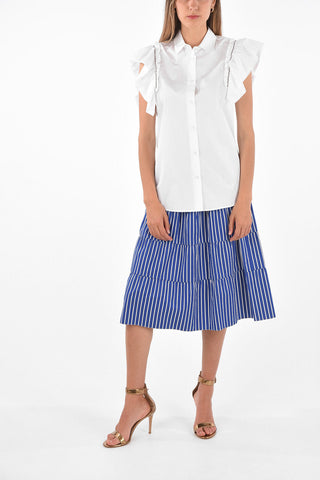 puffed sleeve blouse