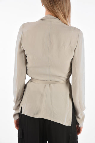 Cardigan Wrap a Maniche Lunghe