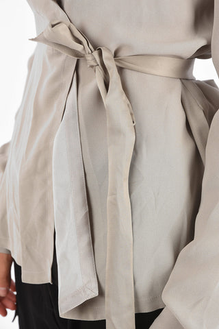 Cardigan Wrap a Maniche Lunghe