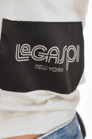 T-Shirt Girocollo con Patch