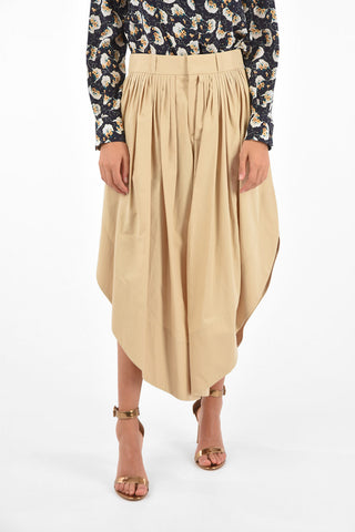 pantalone harem a vita alta e tasca a filetto
