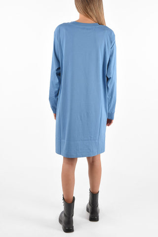 COUTURE! Logo Printed Long Sleeve Dress