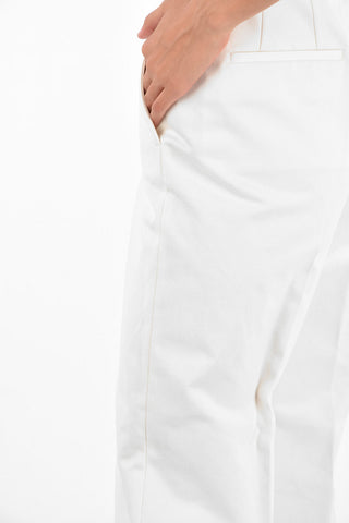 Hidden Closure High Waist Pants 