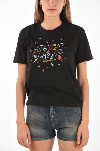 T-shirt LOVE 1983 Stampata