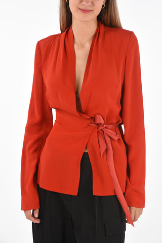 Long Sleeve Wrap Cardigan