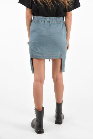 DRKSHDW Drawstring Unstructured Mini-Skirt
