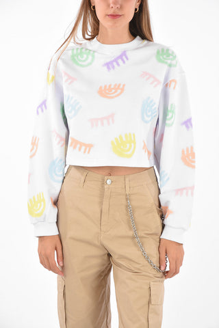 Felpa LOGO MANIA Crop