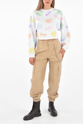 Felpa LOGO MANIA Crop