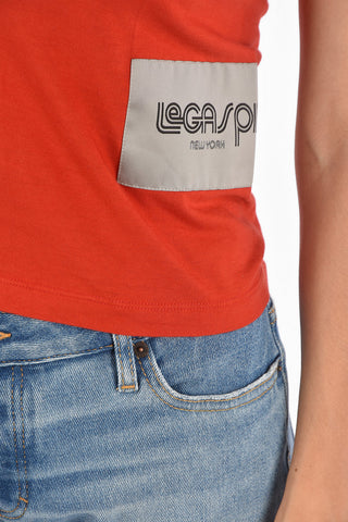 T-Shirt Girocollo con Patch