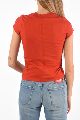 T-Shirt Girocollo con Patch