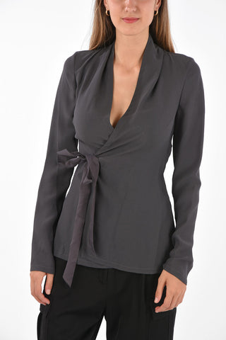 Long Sleeve Wrap Cardigan