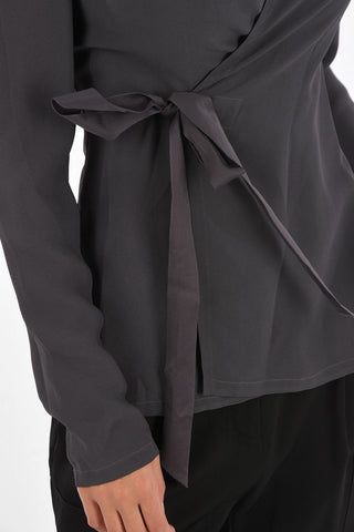 Long Sleeve Wrap Cardigan