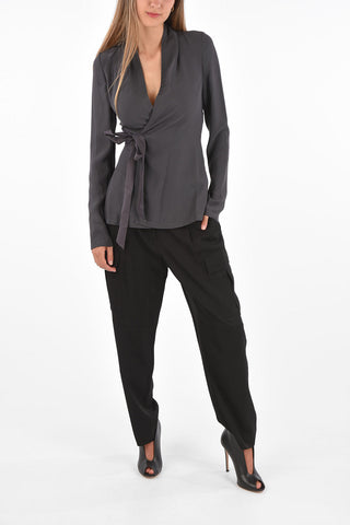 Long Sleeve Wrap Cardigan