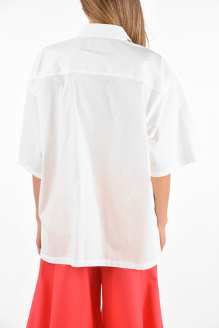 popeline short sleeve blouse