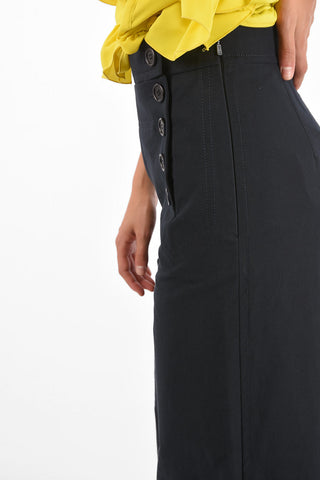 high-rise waist gaucho pants