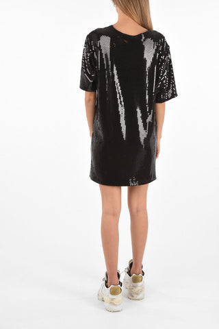 COUTURE! Mini Shift Dress in Pailettes
