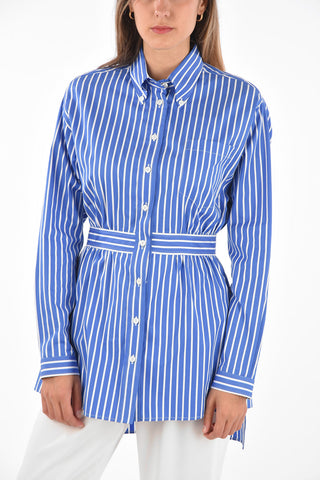 camicia awning striped button-down