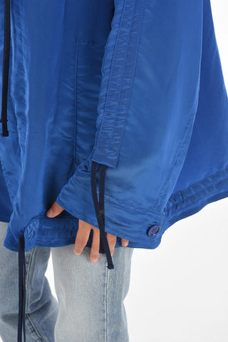 Drawstring Oversized Jacket 