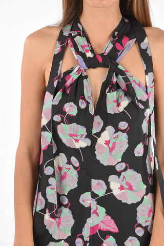 Mini Dress RO SUZYLI in Seta Floreale 