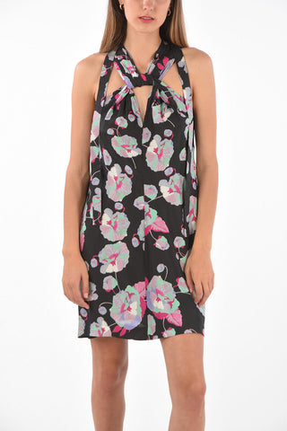Mini Dress RO SUZYLI in Seta Floreale 