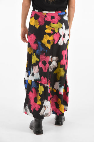 Asymmetrical Midi Skirt