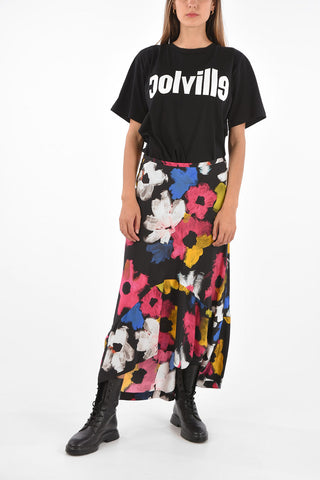 Asymmetrical Midi Skirt