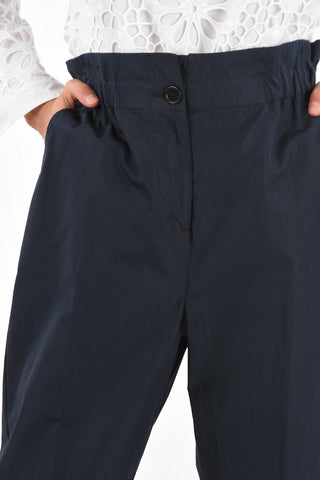 high-rise waist capri pants
