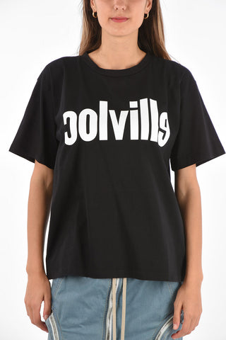 T-shirt Oversized con Stampa Frontale