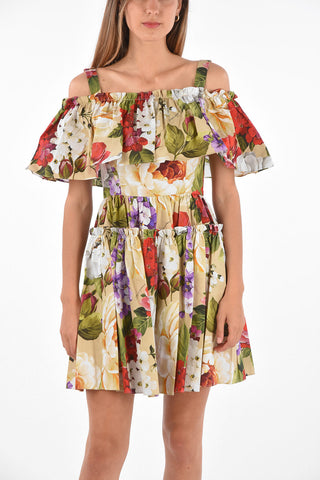 Floral Off Shoulder Mini Dress
